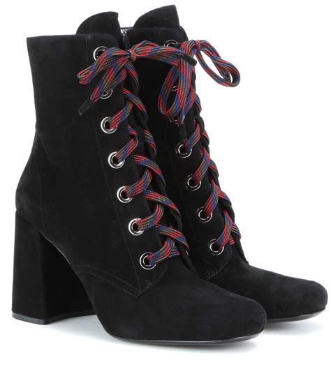 prada lace up heels|ladies Prada shoes.